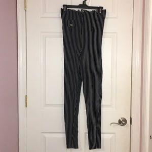 J.I.T VINTAGE STRETCH PANTS WITH SUSPENDERS